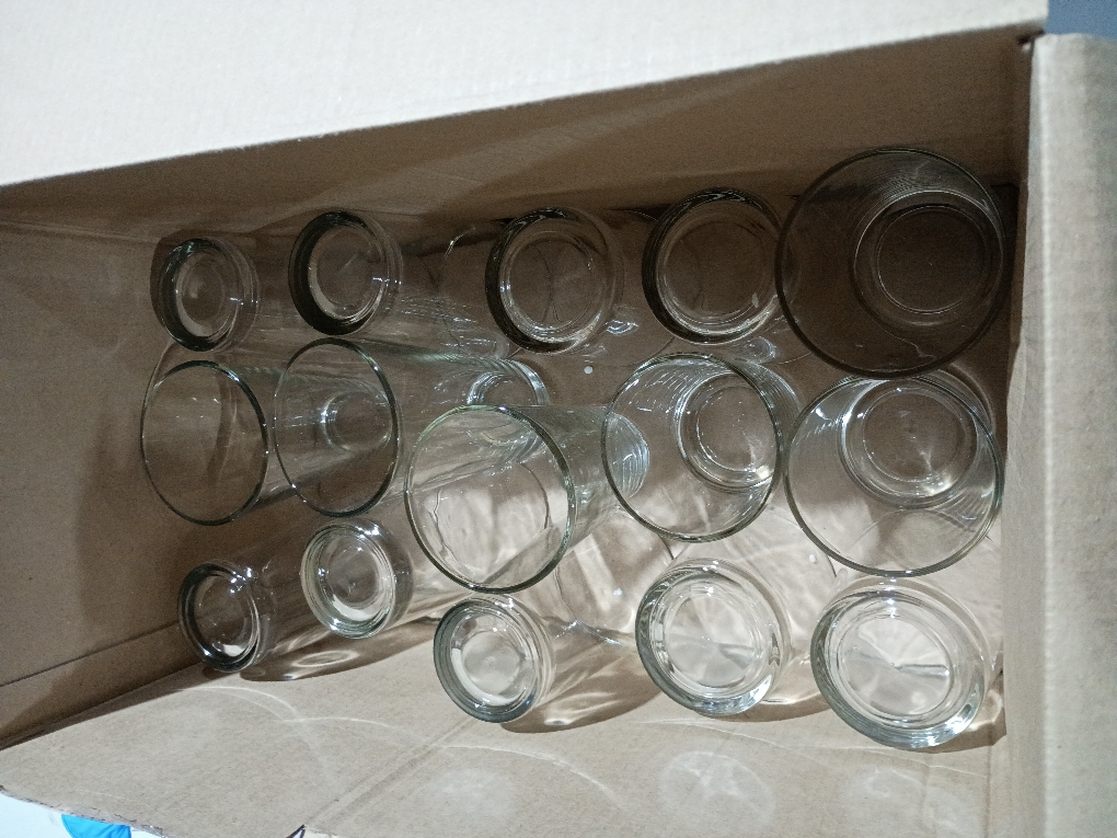 Libbey Preston Tumbler and Rocks Glass Cups Set, All Purpose Everyday Drinking Glasses Set of 16, Glassware Drinking Glasses for Birthdays, Dinners (missing 1)