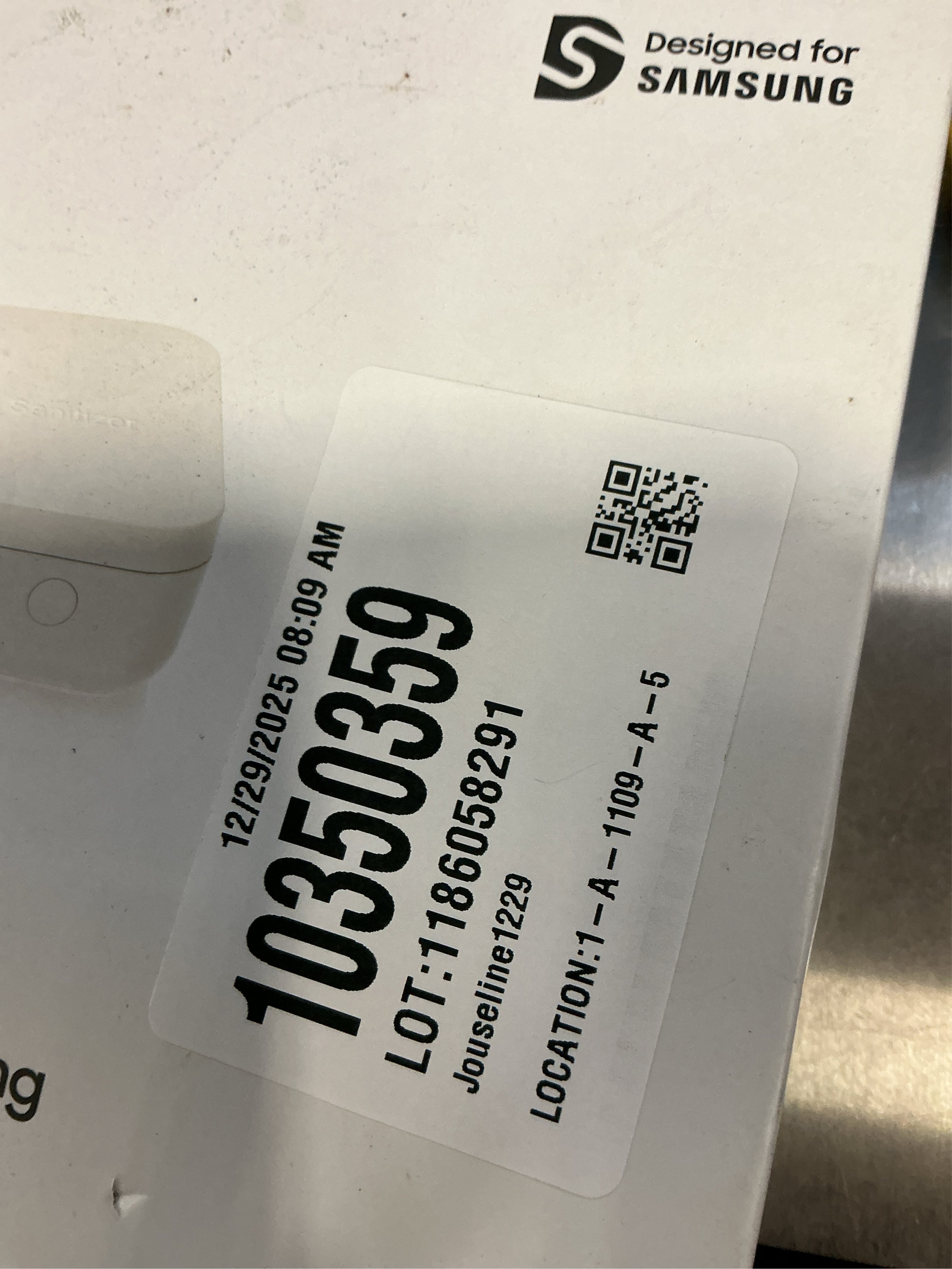 Samsung Electronics Qi Wireless Charger UV Sanitizer GP-TOU020SACWU - White