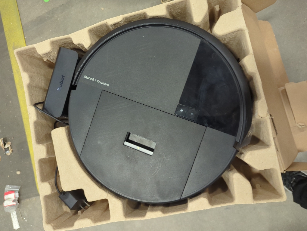 iRobot Roomba 205 DustCompactor Vac Robot Vacuum - Compacts Dirt Inside, No Emptying for 60 Days, Space Saving, No Dock Needed, Bagless, Intense Power-Lifting Suction, LiDAR Navigation, Multi-Surface