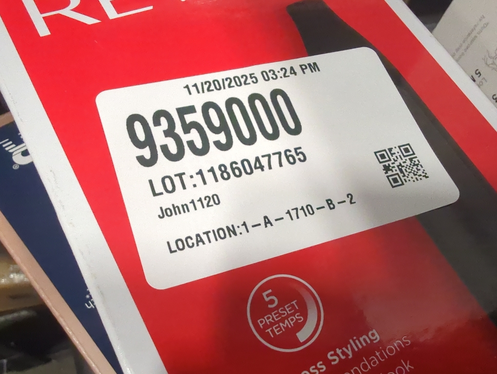 Color Black and purple Revlon Easy Heat Precision Hair Curling Iron - 1