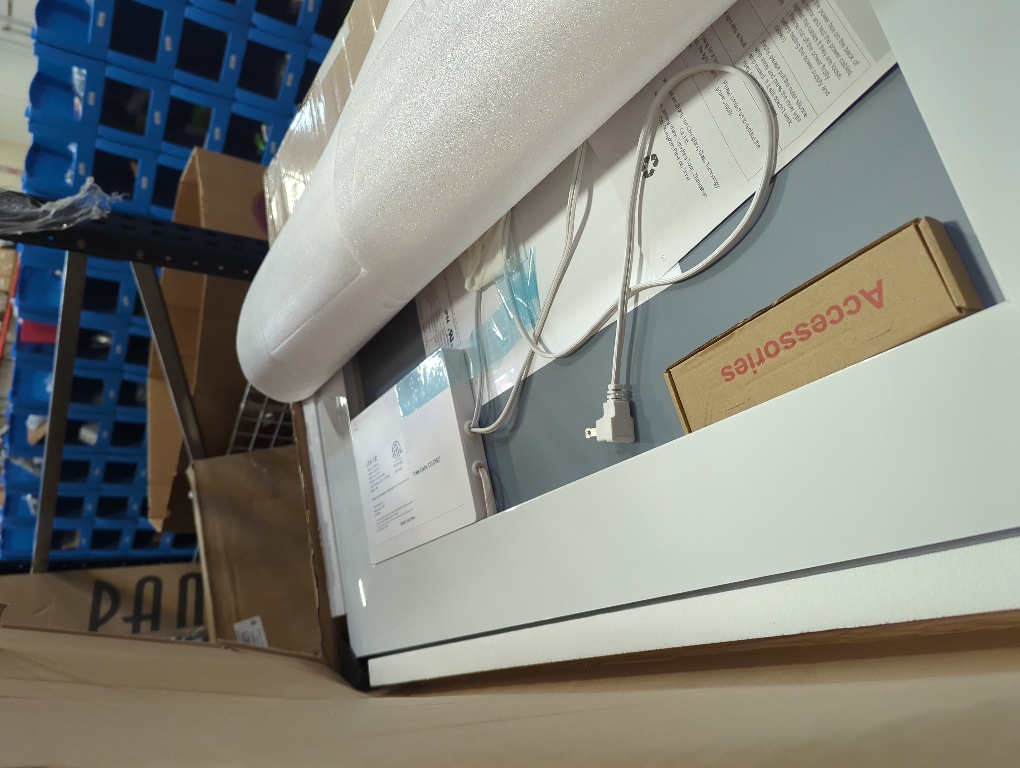 LOAAO 27.6x35.4 LED Mirror for Bathroom, Lighted Bathroom Mirror with Lights, Anti-Fog, Dimmable, Memory Function, Easy to Install, Clear Reflection