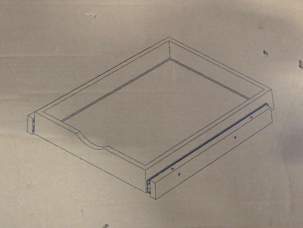 Light Brown Drawer