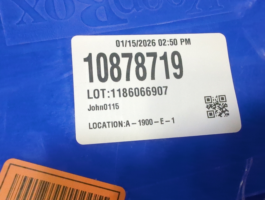 Storage Container, Nesting and Stackable Plastic Storage Box with Lid Attached, Clear Tote for Garages, Closets, and Moving,