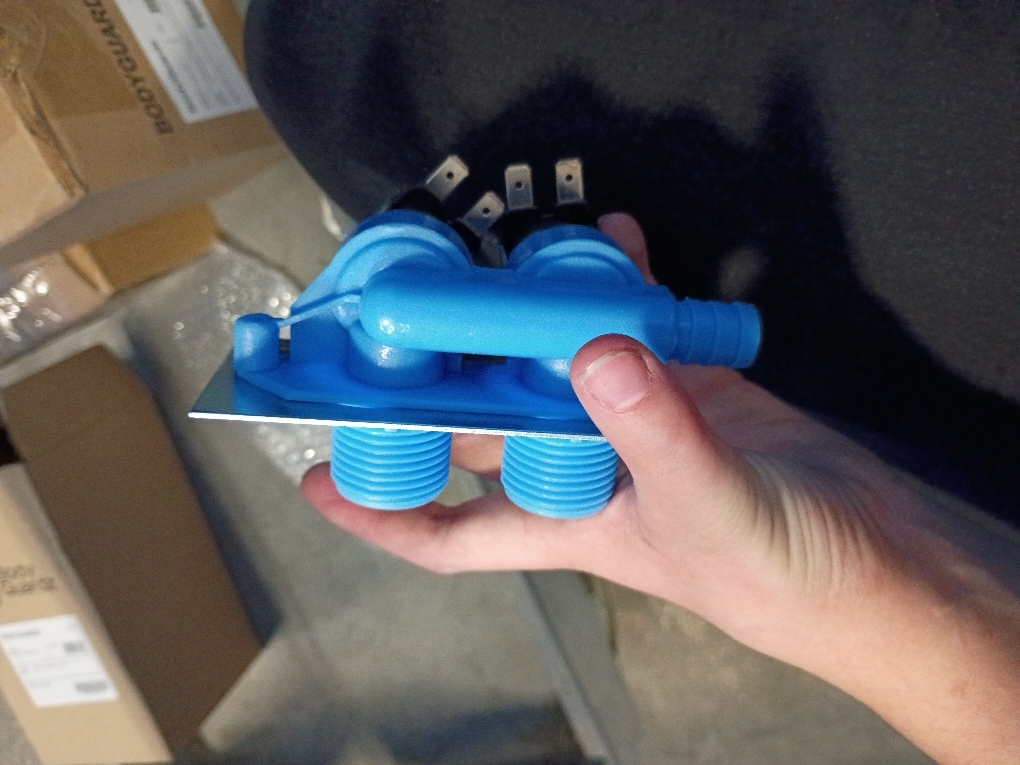 Washer Water Inlet Valve Replaces 8578343 WP8578343 For Whirlpool, Maytag, Kenmore, Amana Washer