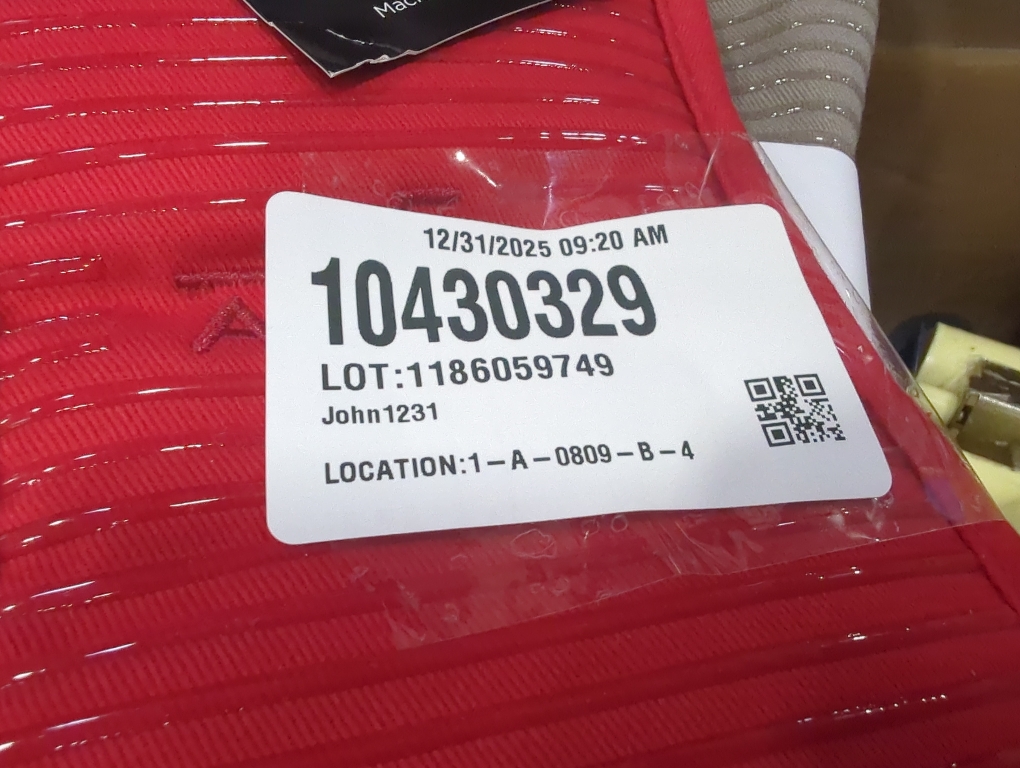 Set of 2 All-Clad Premium Pot Holder & Heating Pad,  Heat Resistant to 500 Degrees, 100% Cotton  for Kitchen and Barbeque, Chili Red