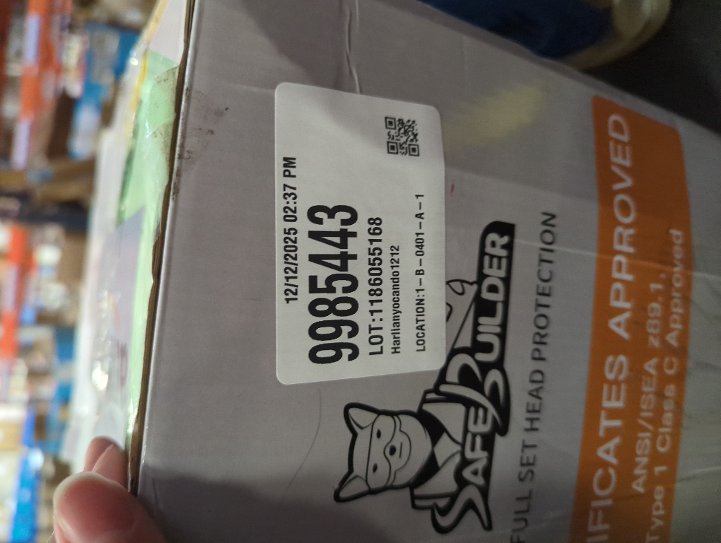 1PCS Safety Helmet Hard Hat with Visor Adjustable Lightweight Vented Work Helmet for Men ANSI Z89.1 Approved Industrial & Construction