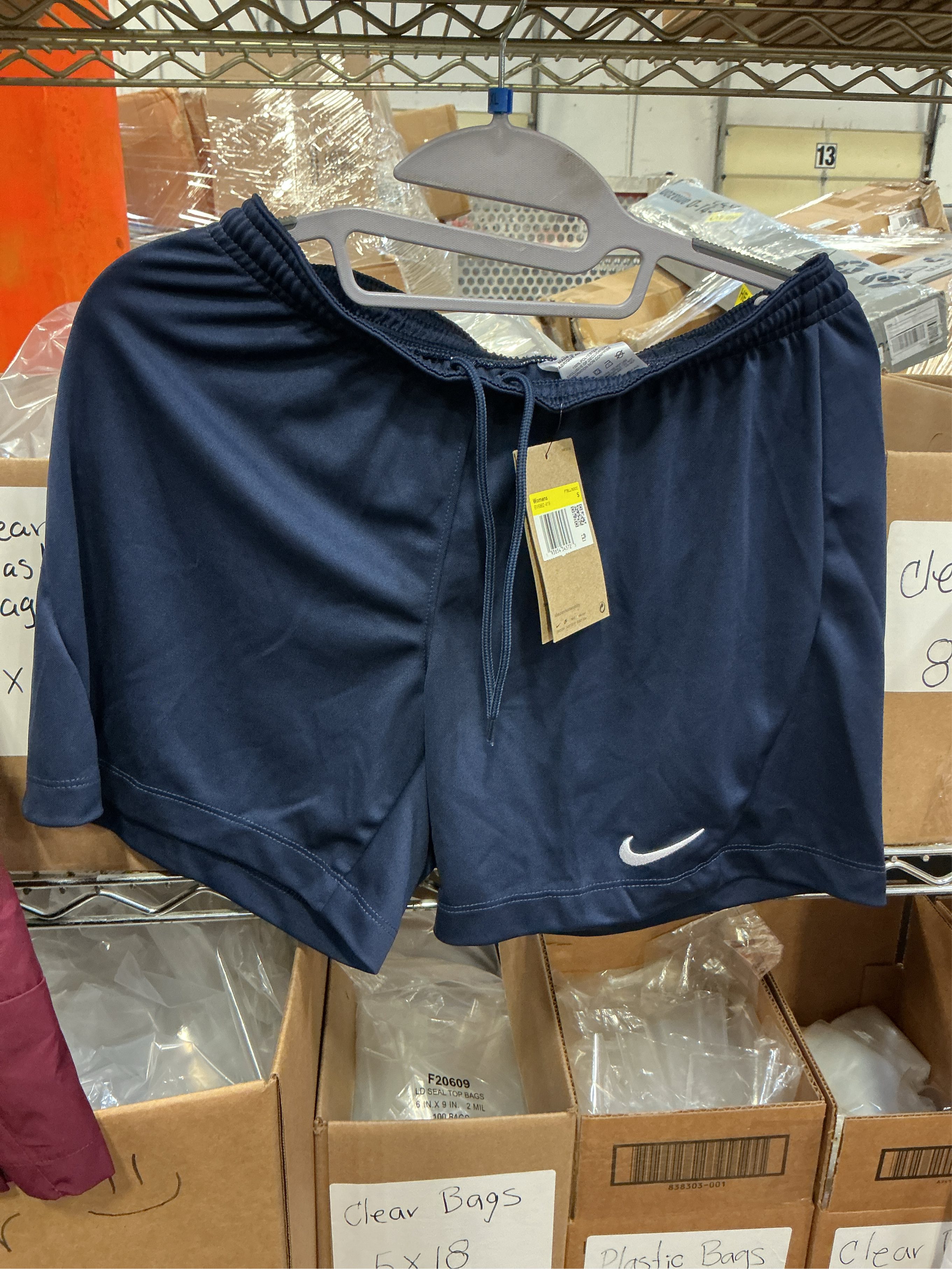 size S. Nike Women's Soccer Dri-FIT Park III Shorts