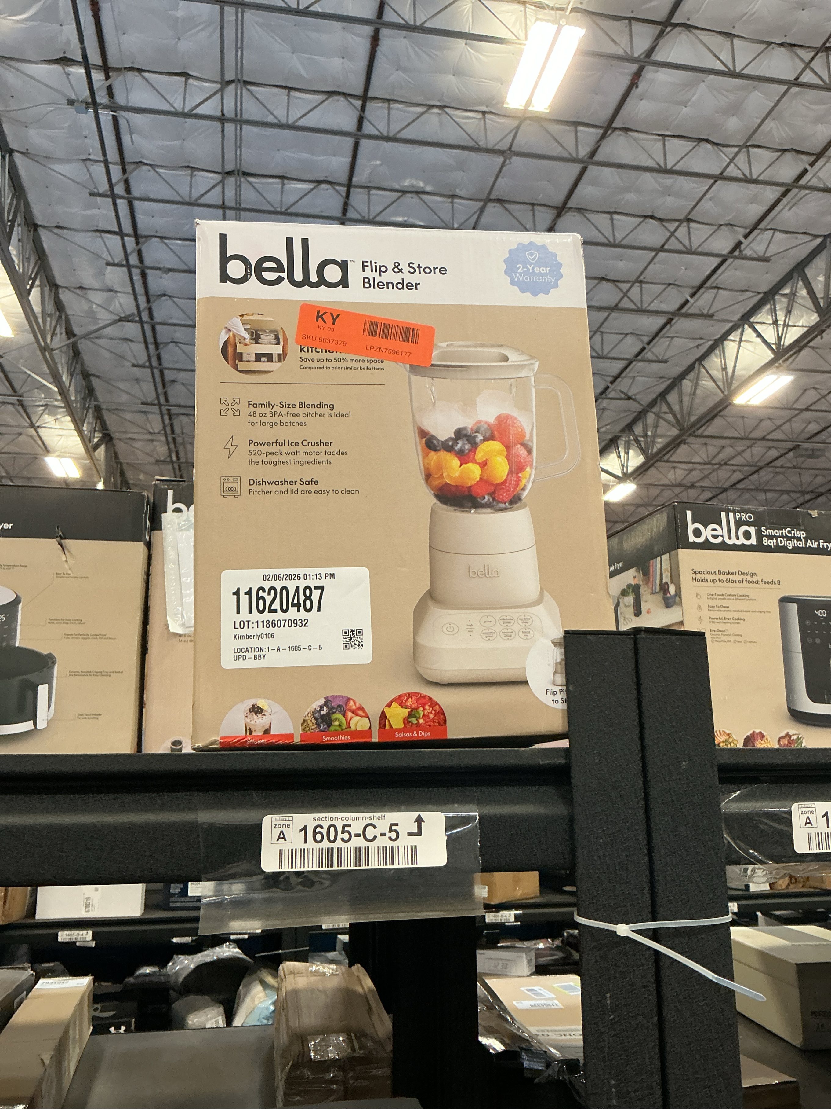 bella Flip & Store Blender, Fits-anywhere� kitchenware