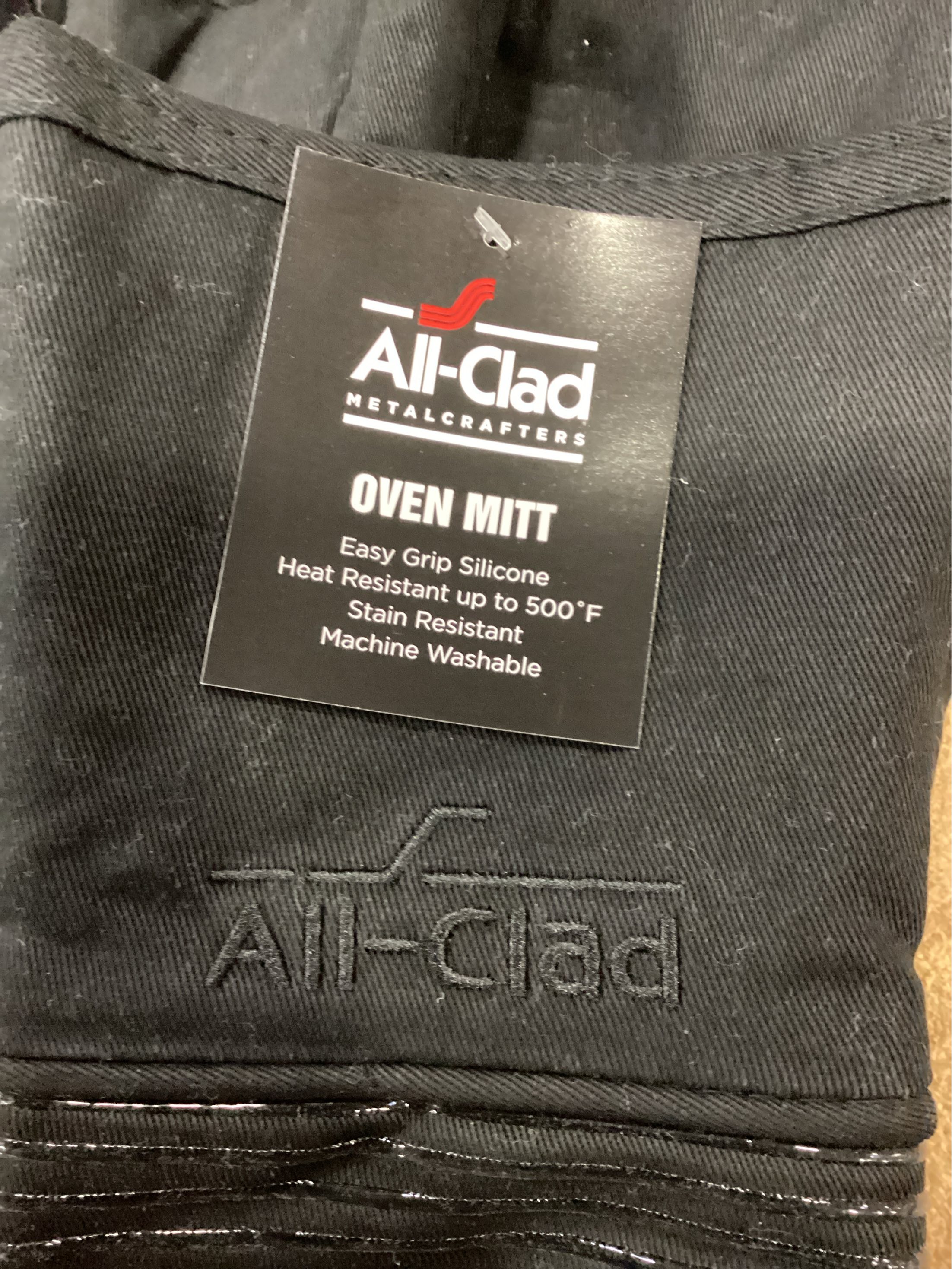 All-Clad Silicone Oven Mitt, 2 Pack, Cappuccino