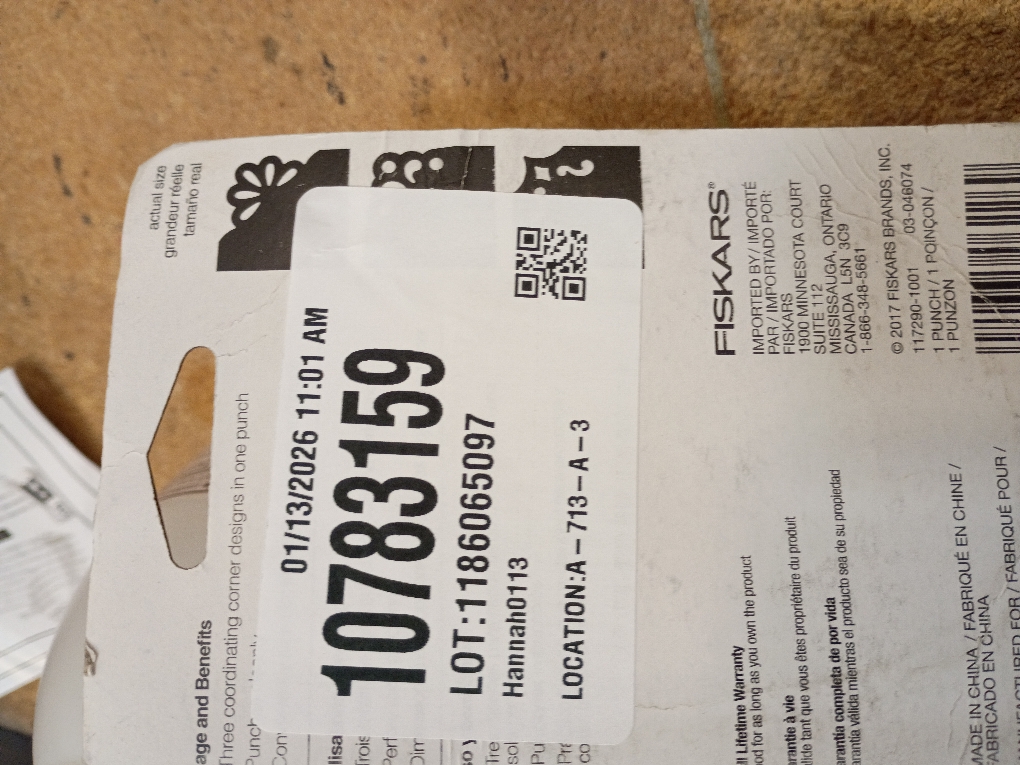 Fiskars Craft Punch 3 In 1 Lace Corner