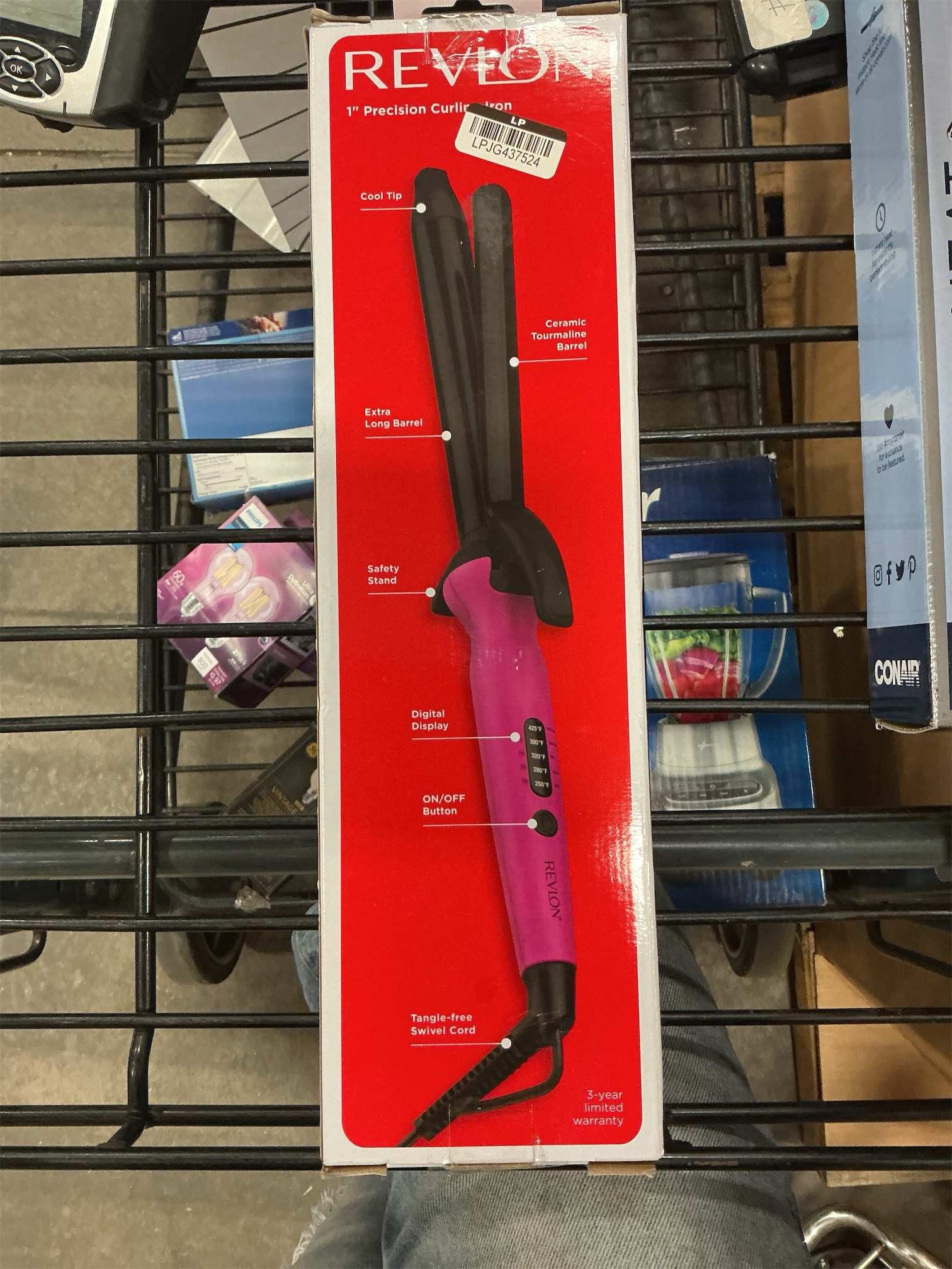 REVLON Easy Heat - 1 Precision Curling Iron