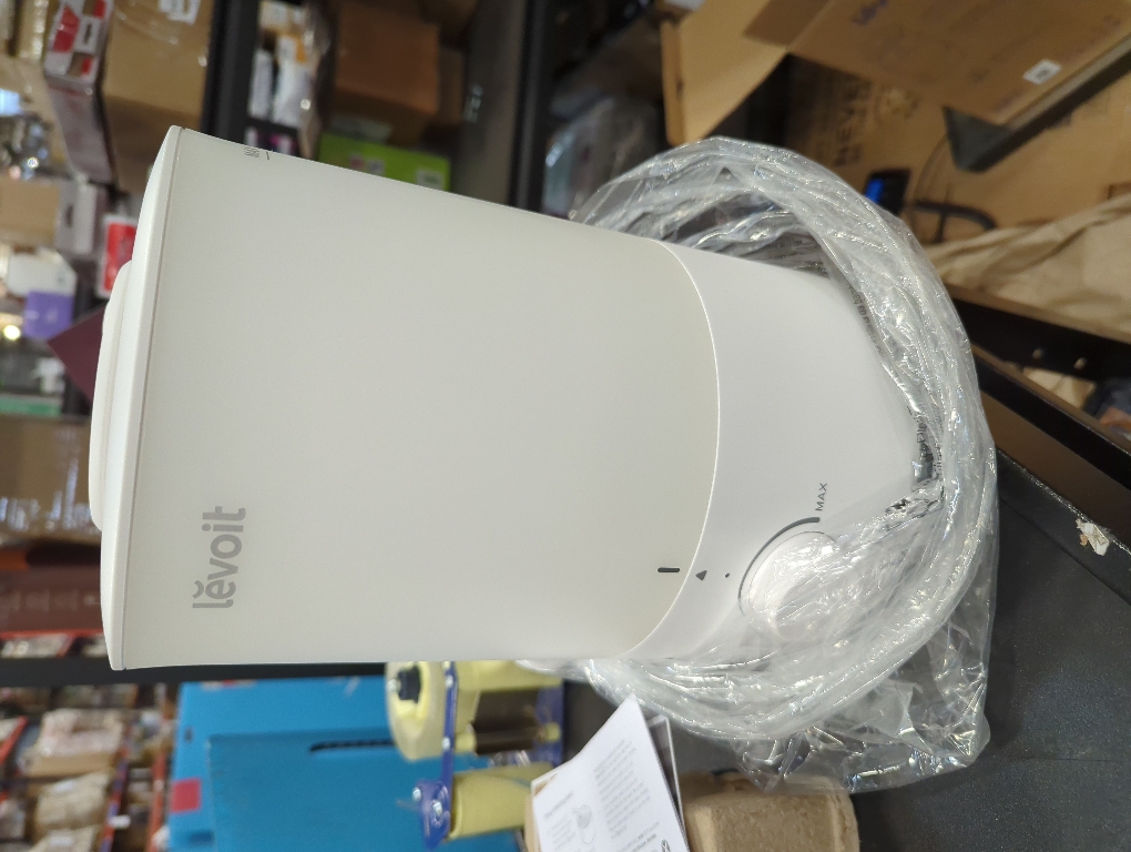 Levoit Cool Mist Humidifier for Room, 3L Top-Fill Humidifier for Bedrooms, and Baby Nurseries, with Aromatherapy, Dual 150, White