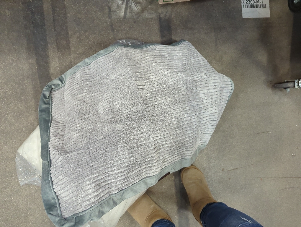 XL Dog Bed for Large/Big Sized Dogs -Dog Crate Pad Removable Washable Cover, Non-Slip Bottom, Pet Mat Comfort Cushion for Joint Relief, Deep Sleep & Home Decor