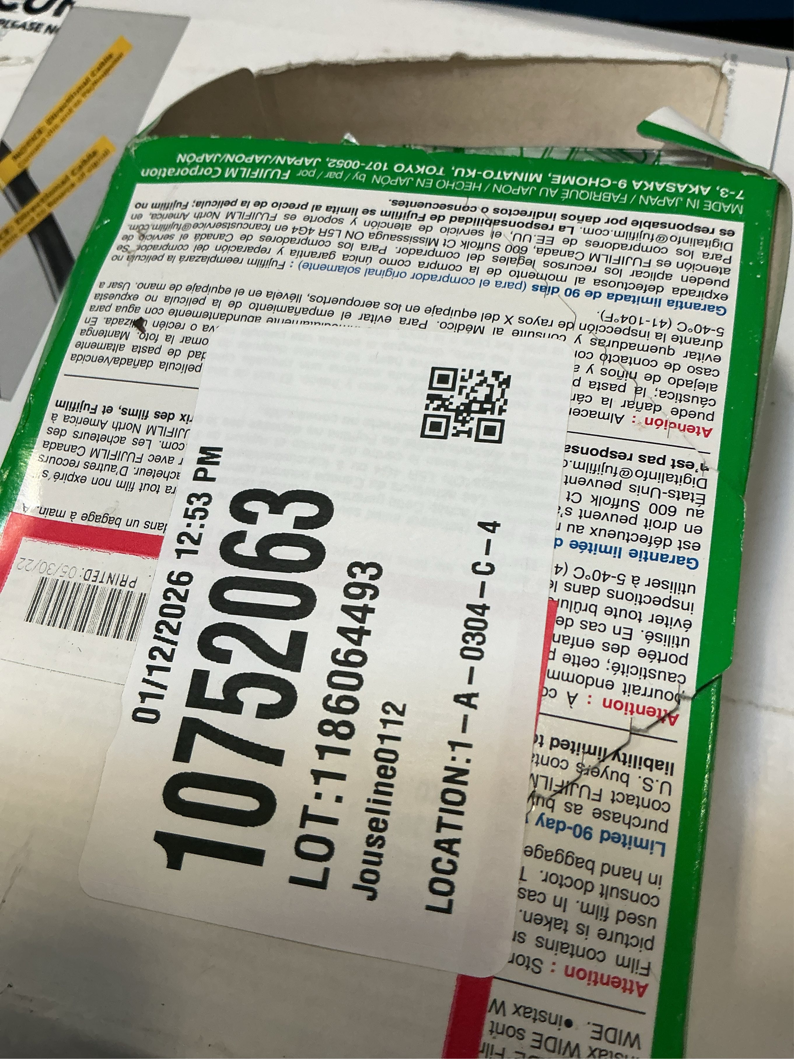 Fujifilm Instax Instant Wide Film