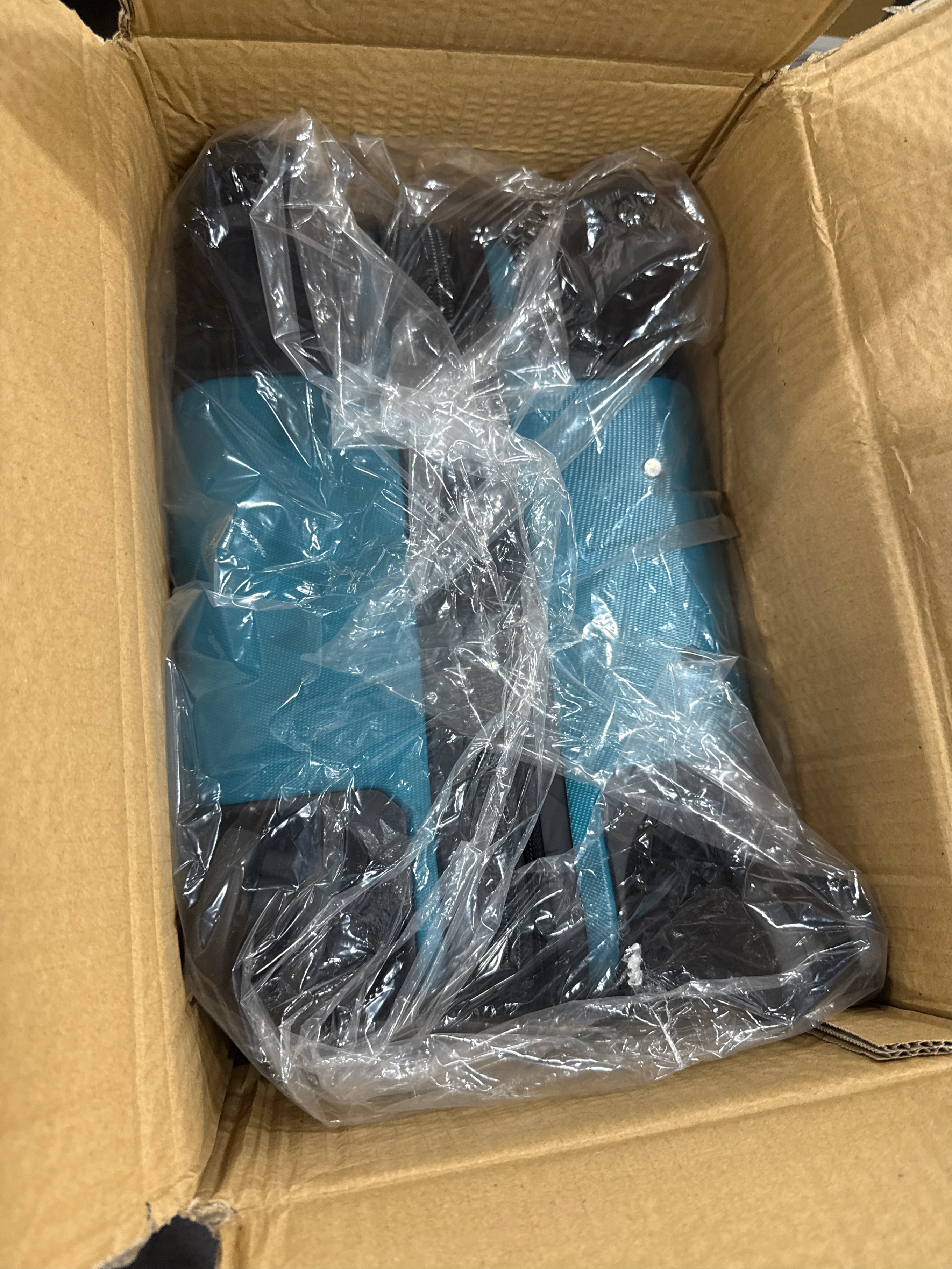 Hardside Carry on Suitcase Teal - Open Story™