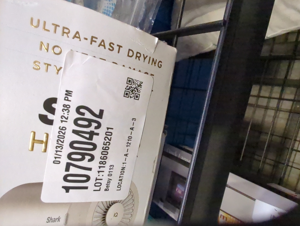 Shark HD112BRN Hair Blow Dryer HyperAIR Ionic Hair Dryer with 2-in-1 Concentrator and Styling Attachments, Auto Presets, Rotatable Hot Air Brush, No Heat Damage, Ionic, Stone