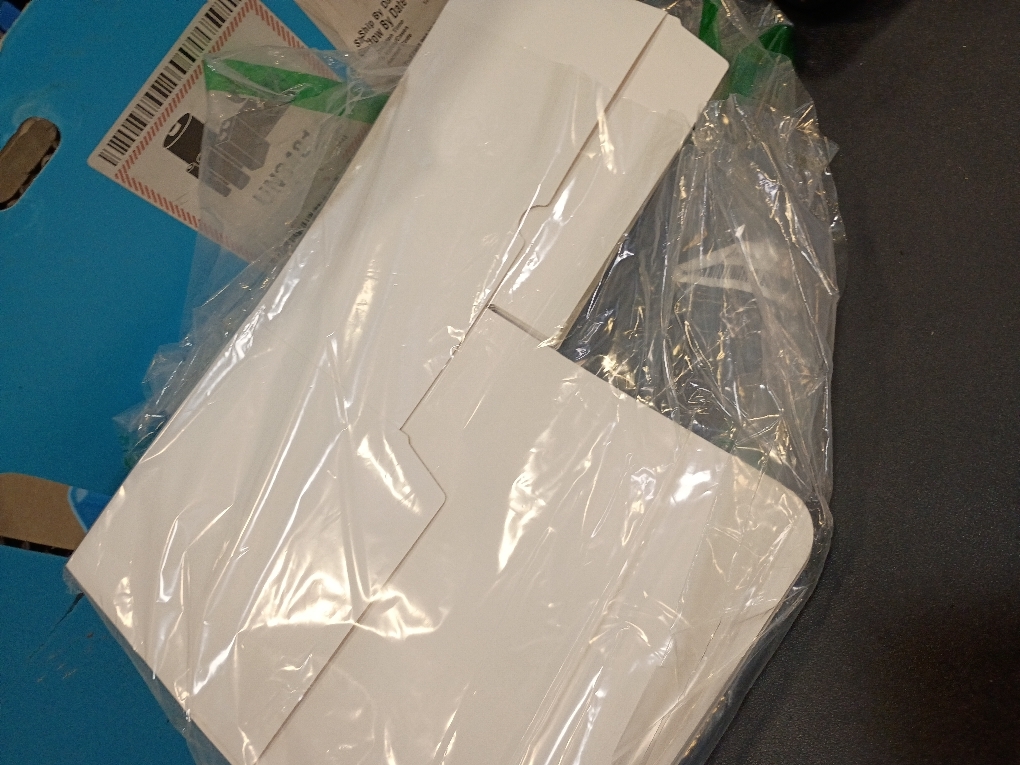 MAQIHAN 2 Cup Drink Carrier with Handle - 10Pcs Disposable Paper Cardboard Coffee Cup Holder Portable Drink Caddy Cup Carriers to go Cup Holder Food Delivery Accessories for Hot/Cold Drinks (White)