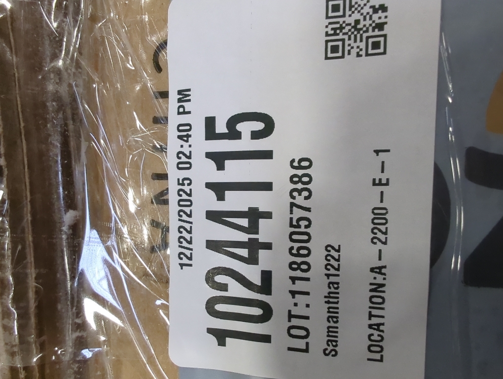 frosted Christmas tree