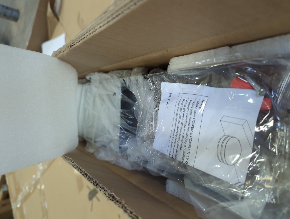 Bicrink Brushed Nickel Bathroom Light Fixtures Over Mirror, 5-Light Bathroom Vanity Light, LED Dimmable Bath Lights, Modern Wall Mounted Lighting Fixture with Rotating Lamp Head