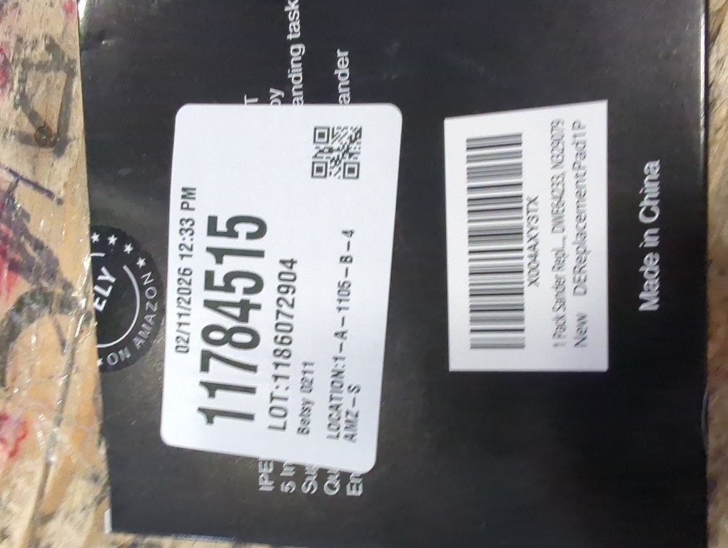 1 Pack Sander Replacement Pad for Dewalt, 5-Inch 8 Holes Hook and Loop Aluminum Alloy Orbital Sander Replacement Pad for DWE6421/6421K, DWE6423/6423K, DCW210B, DWE64233, N329079