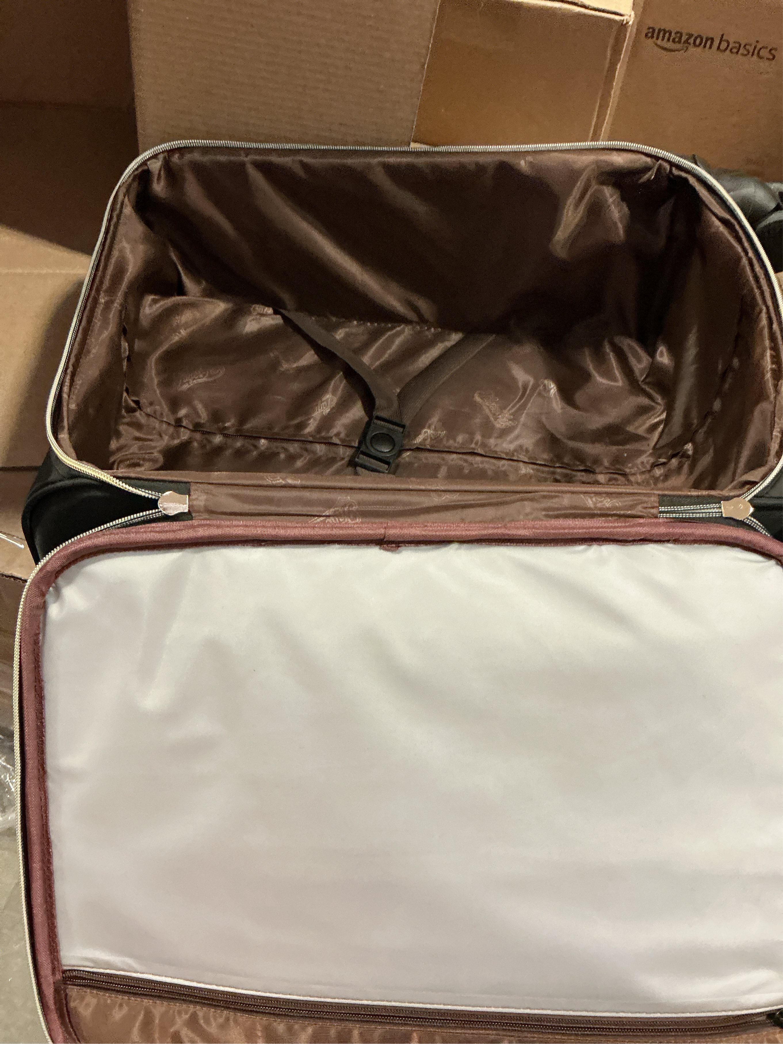 Underseat Carry On Luggage with Wheels, Airline Approved Personal Item Suitcase with Multiple Compartments, Lightweight Softside Under Seat Carry-on Suitcases for Women Travel Business, Black