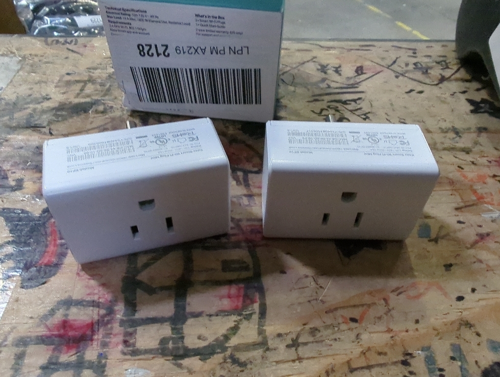 Kasa Smart Plug Ultra Mini 15A, Smart Home Wi-Fi Outlet Works with Alexa, Google Home & IFTTT, No Hub Required, UL Certified, 2.4G WiFi Only, 2 Count (Pack of 1)(EP10P2) , White