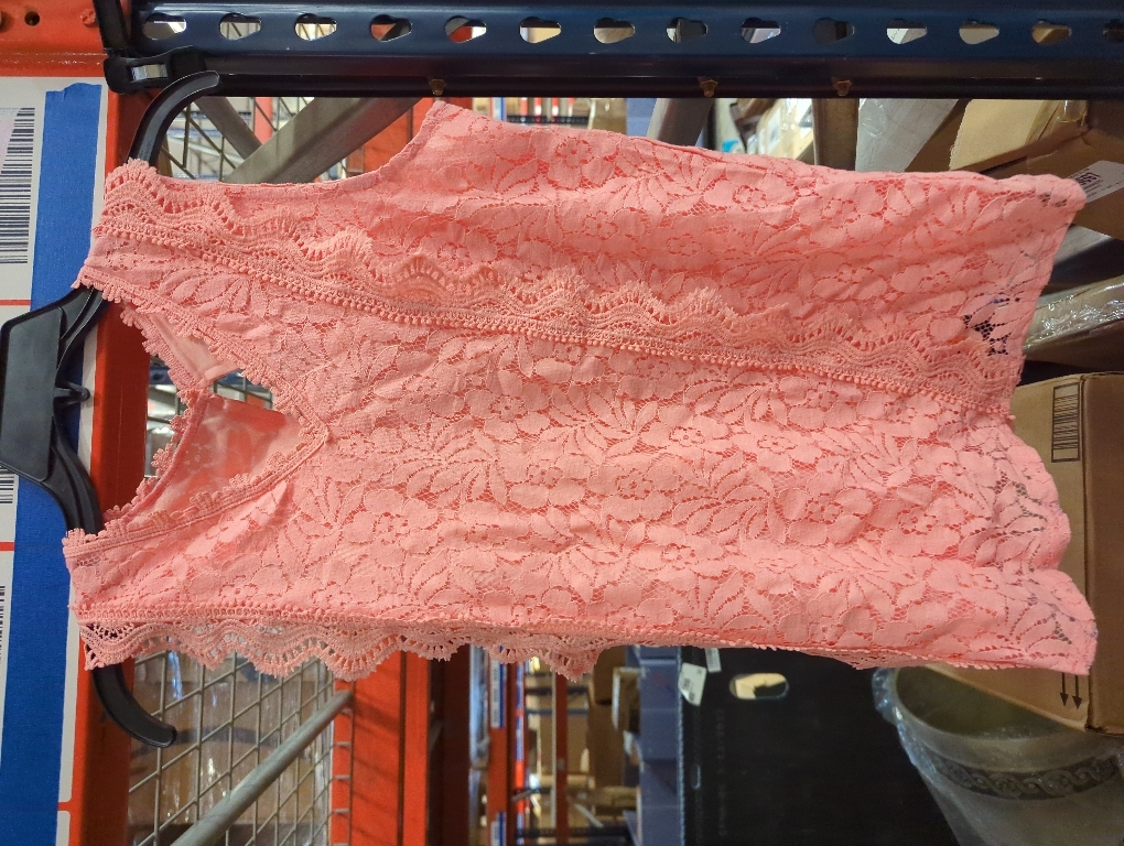 Size S Melliflo Womens Guipure Lace Crochet V Neck Tank Top 2024 New Fshion Casual Summer Tops