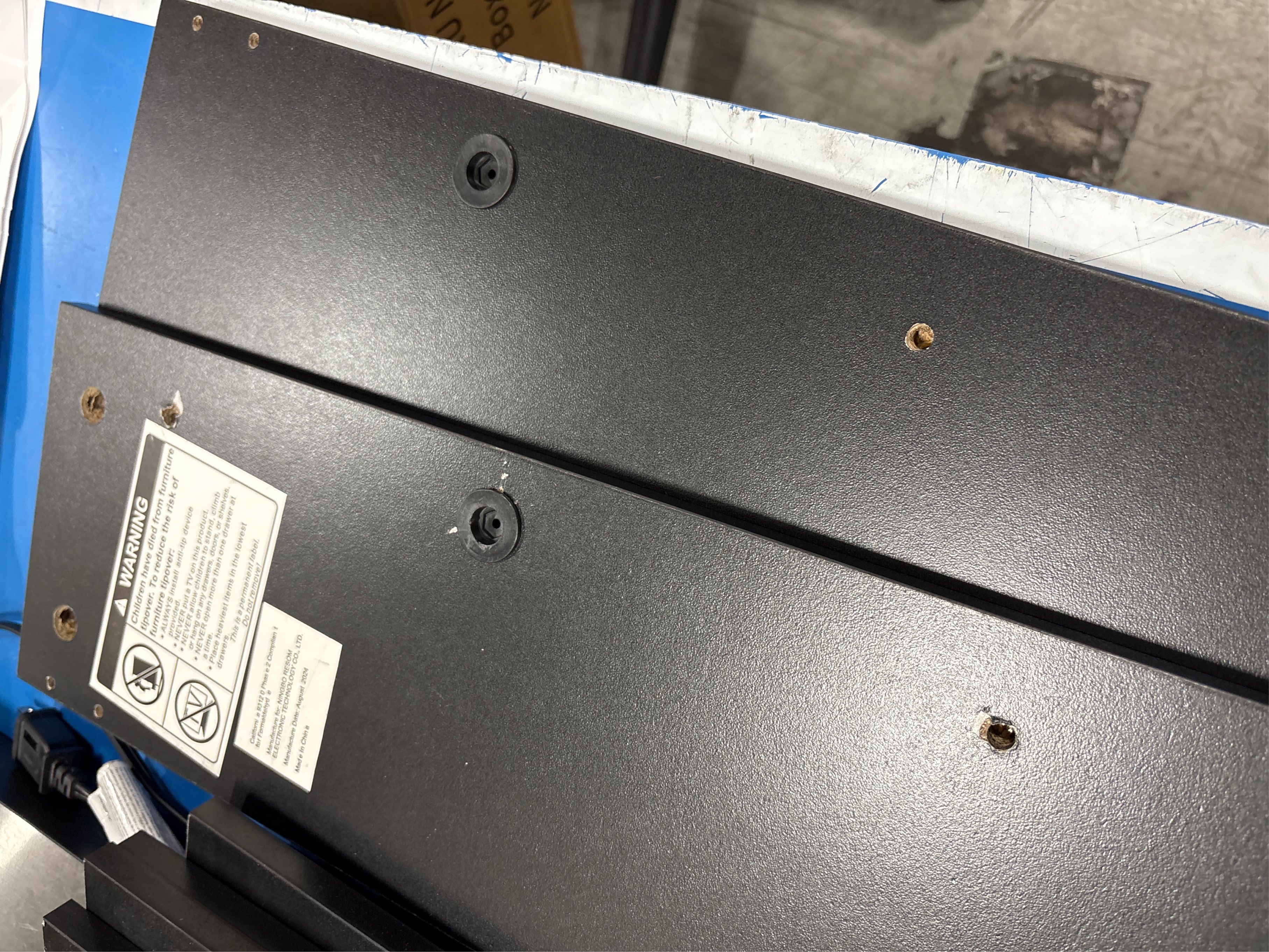 JOZZBY Shoe Cabinet Storage with 3 Flip Drawers for Entryway, Black Slim Freestanding Modern Narrow Shoe Organizer Rack Cabinet for Hallway, Living Room ( damaged see the pictures)