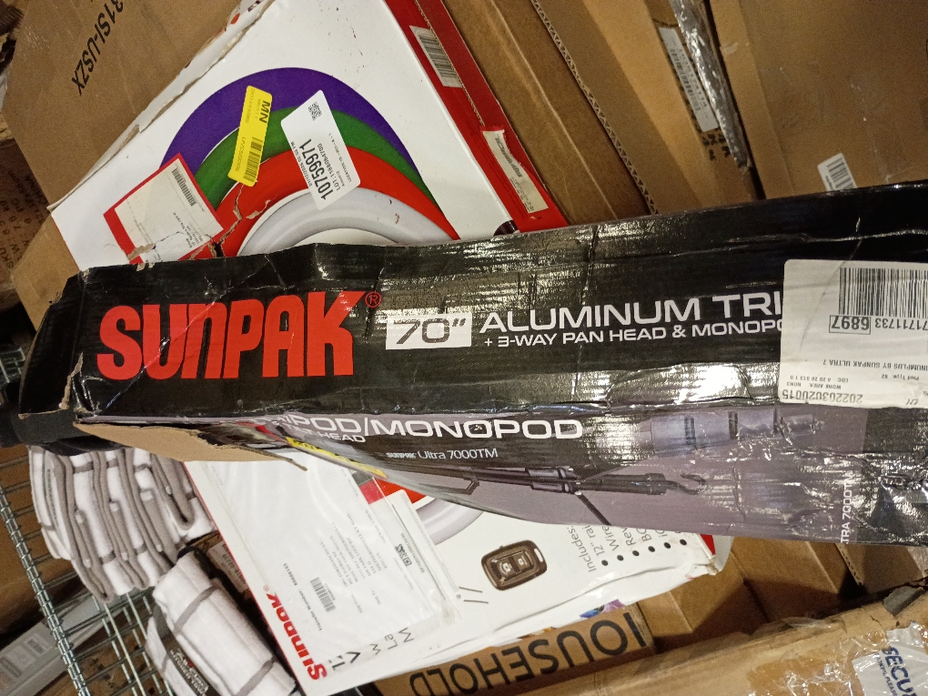 Sunpak - PlatinumPlus Ultra 7000 2-in-1 70 Tripod and Monopod - Silver