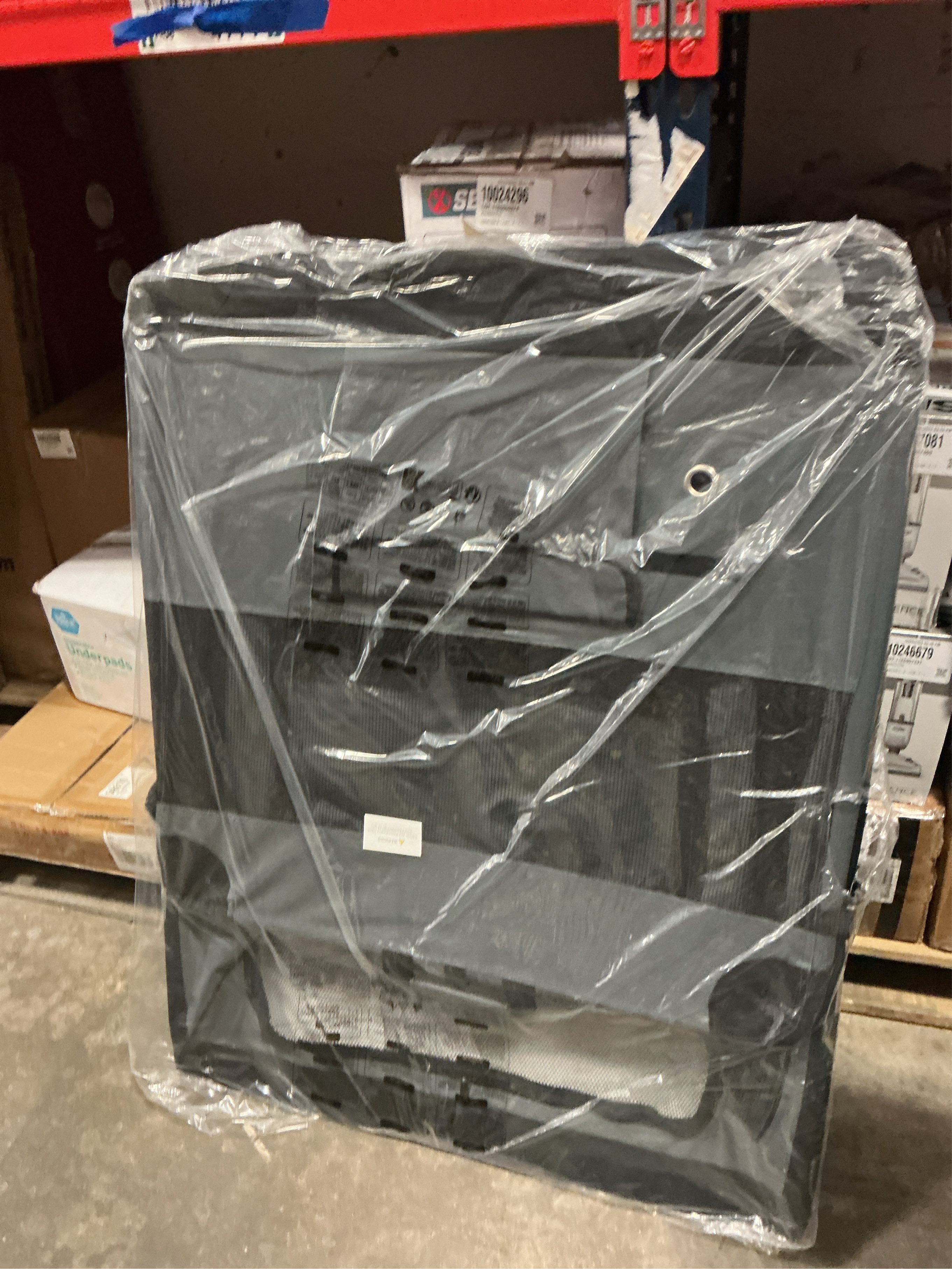 Ashfield & Harkness: Collapsible Soft Dog Crate - 42 - Gray, Sherpa Lined Mat, Durable Mesh Windows, Portable Foldable Pet Kennel, Indoor & Outdoor