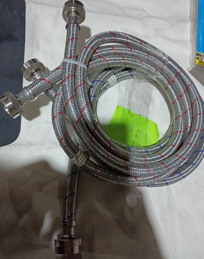 Stainless steel washing machine hoses