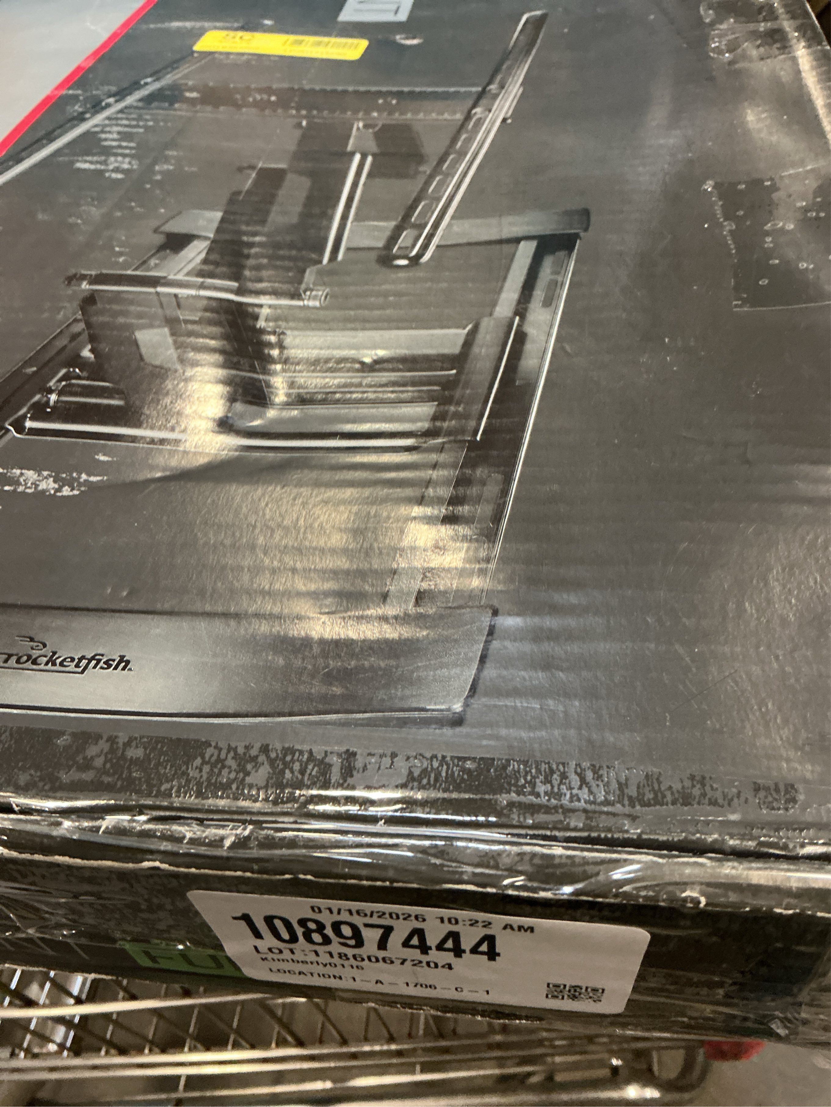 Rocketfish™ - Full-Motion TV Wall Mount for Most 40 - 75 TVs - Black