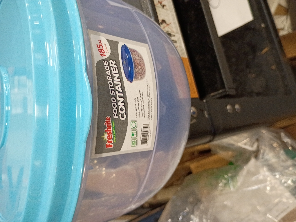 X-Large Storage Container, 185 oz Plastic Bowl, Random Color