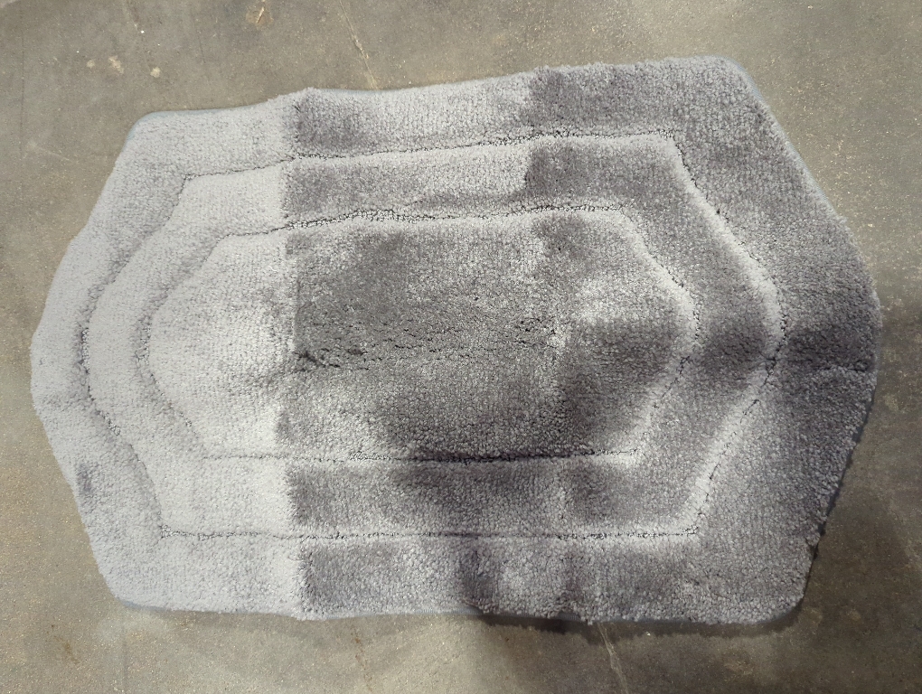 Small Bathroom Rug Gray