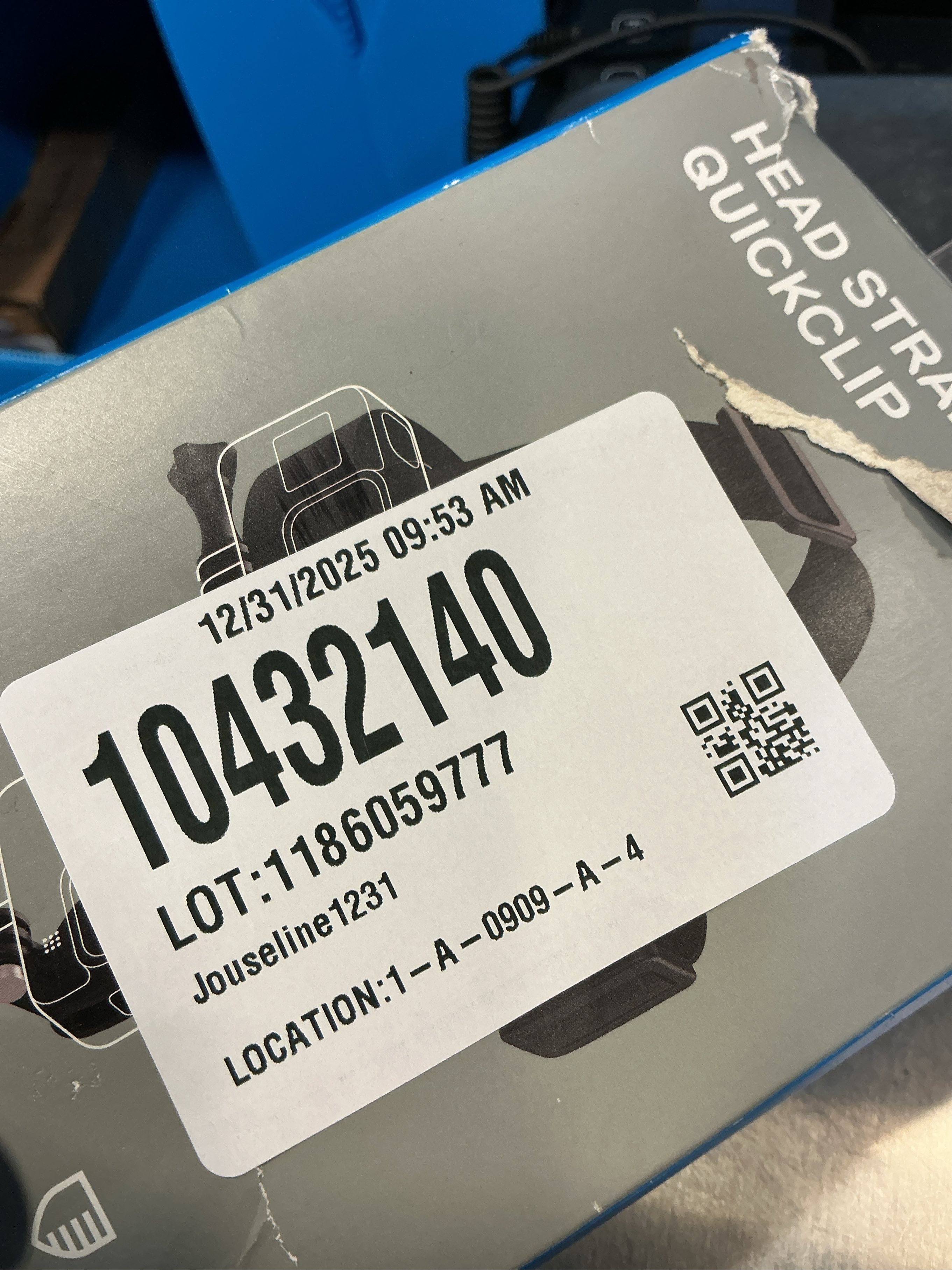 GoPro Headstrap   Quickclip