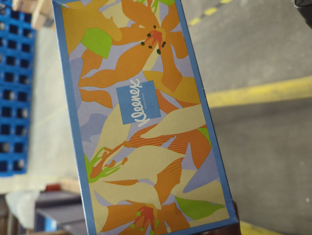 Kleenex Lotion Facial Tissues with Coconut Oil, 8 Flat Boxes, 180 Tissues Per Box, 3-Ply