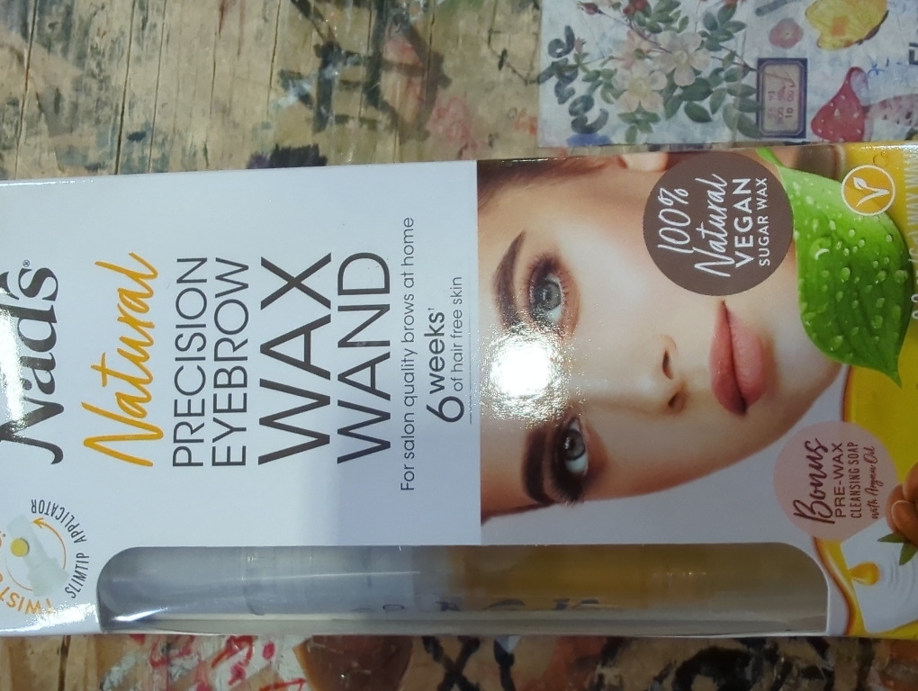 Nad's Eyebrow Shaper Wax Kit - Natural All Skin Types - Eyebrow Facial Hair Removal For Women