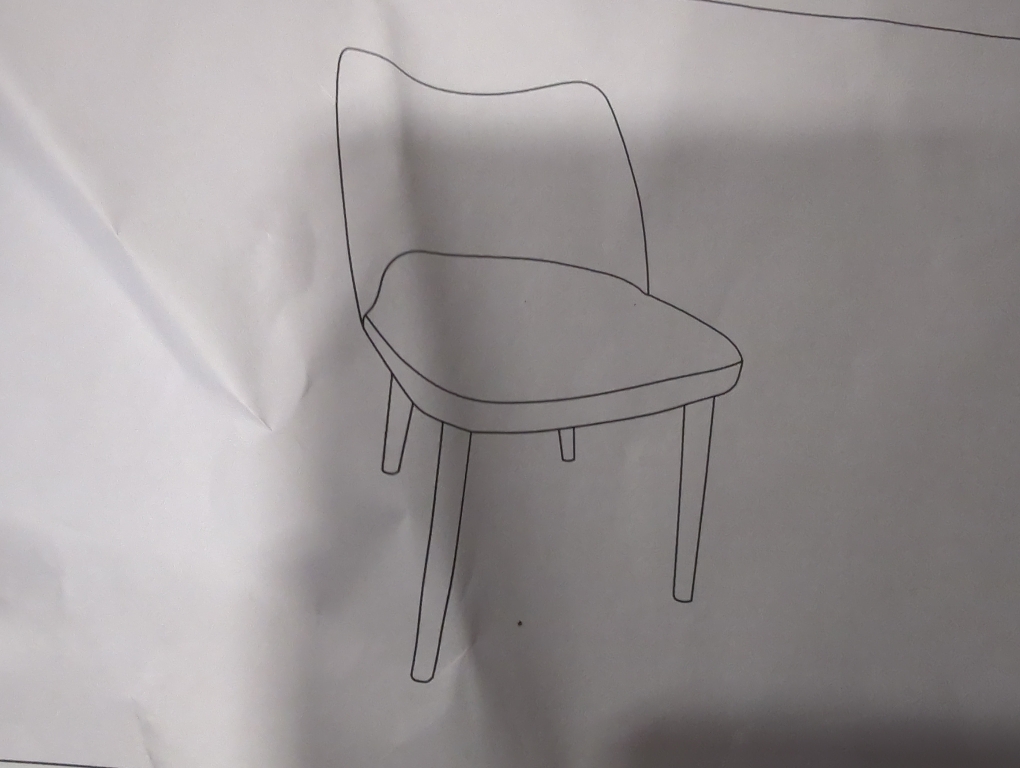 Set of 2 Beige Chairs