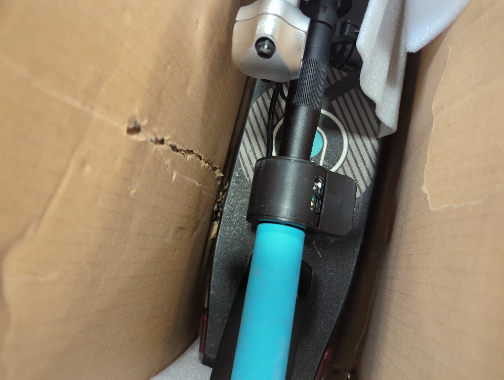 Gyroor H40 Kids Electric Scooter, 180W Motor, Up to 10 MPH, LED Display & Colorful Lights, Adjustable Height, for Boys & Girls Ages 8-12, Great Birthday Gift