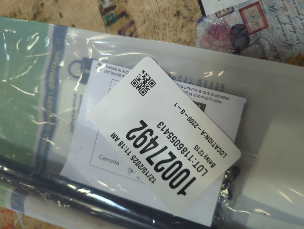 Barrette Outdoor Living Heavy Duty 24-in Black Gate Drop Rod