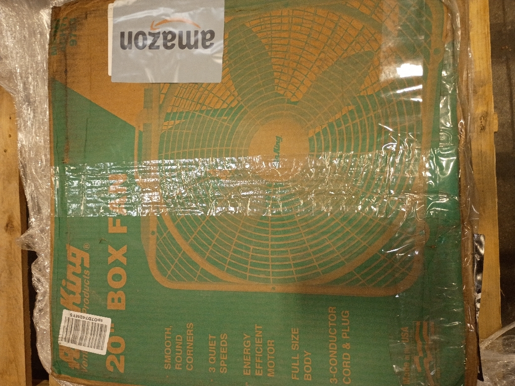 Air King 9723 20-Inch 3-Speed Box Fan , White