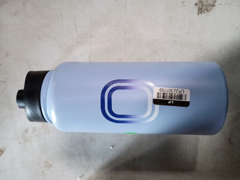Overtime Elite 30oz Stainless Steel Pro HYDR8 Water Bottle - Ice Blue Logo Gradient