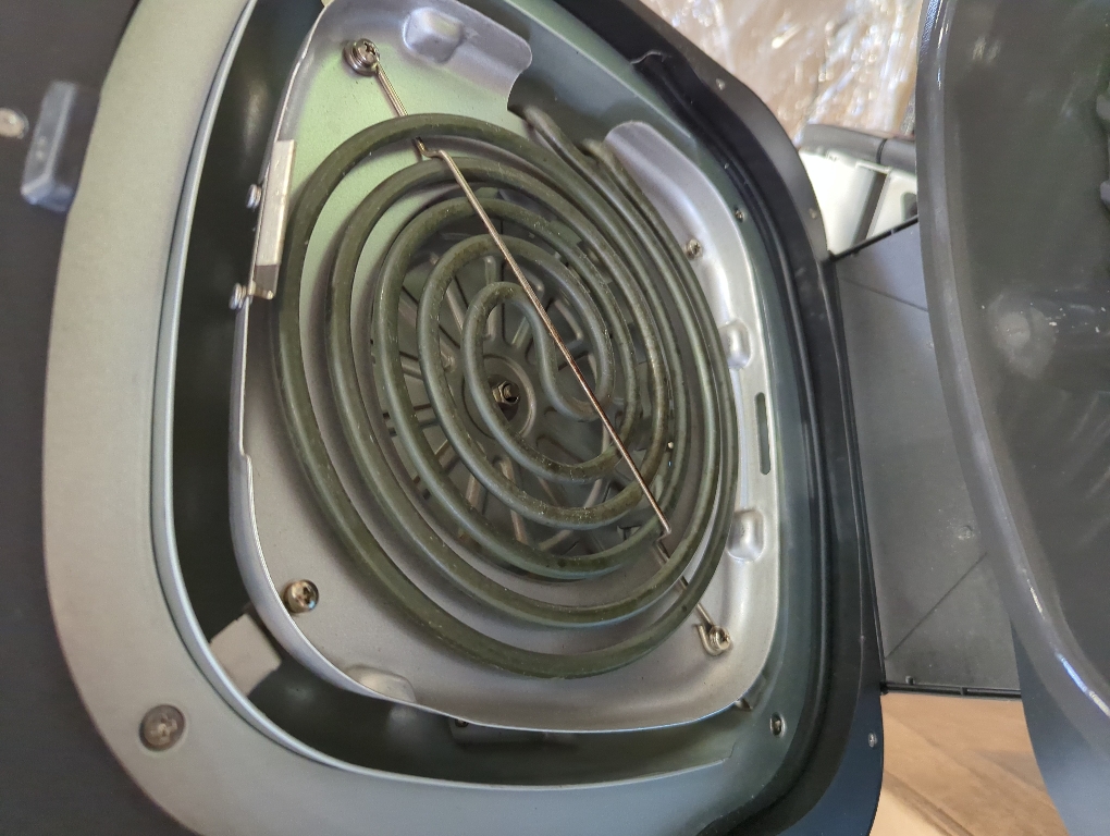 Ninja Foodi 6-in-1 Indoor Grill with Air Fry, Roast EG201 Black/Silver: Smokeless, Cool Touch, Digital Display, Dishwasher-Safe, Recipes Included