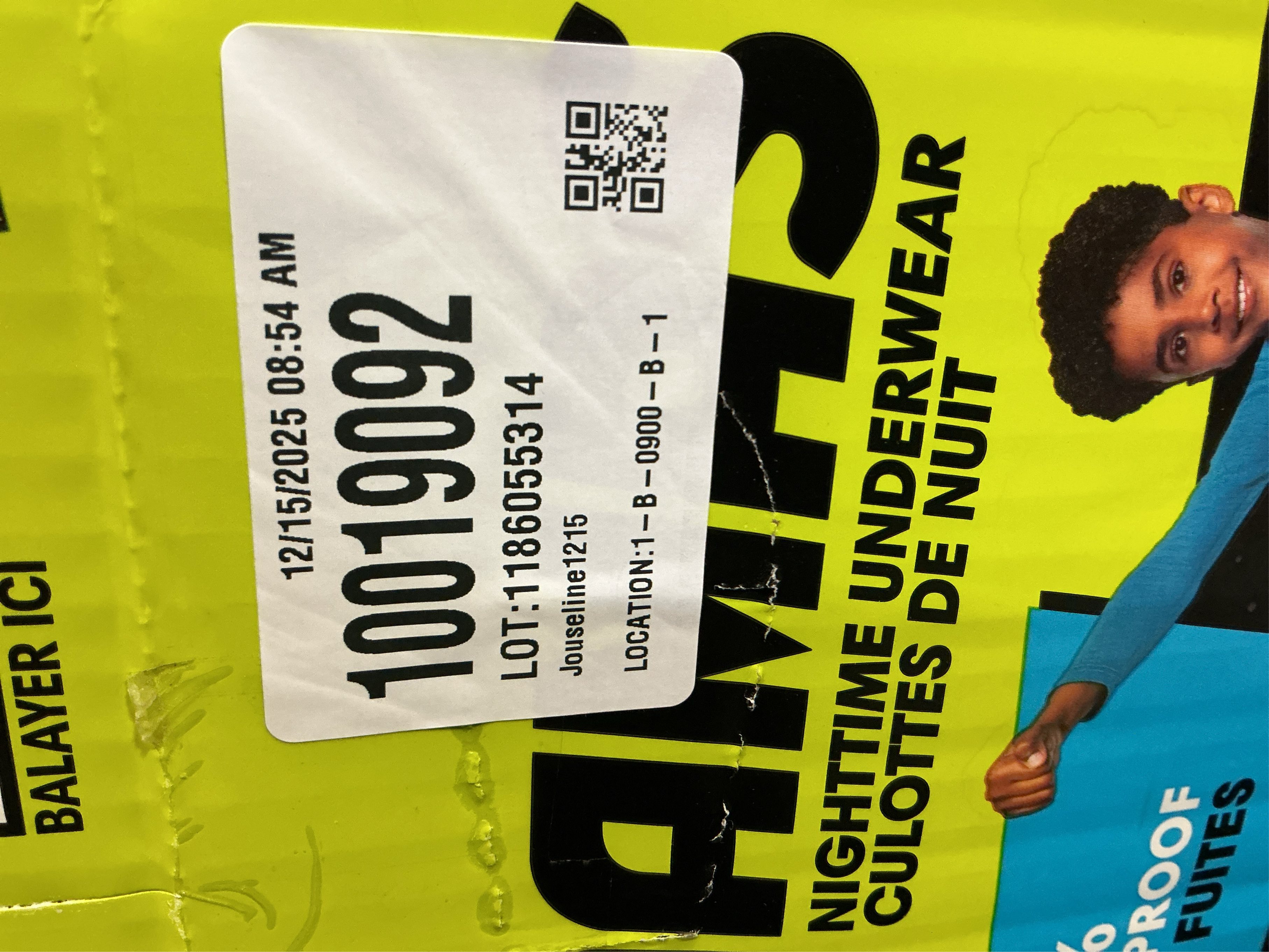 Pampers Ninjamas Nighttime Bedwetting Underwear Boy - Size S/M - 44ct