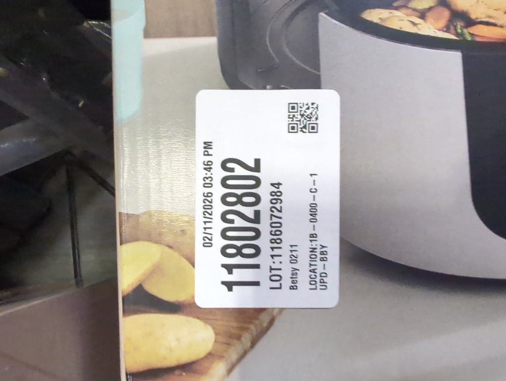Bella PRO - SmartCrisp 8-qt. Touchscreen Air Fryer - Stainless Steel