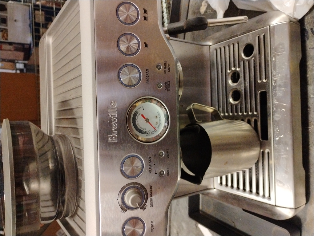 Breville Barista Express Espresso Machine BES870XL, Brushed Stainless Steel