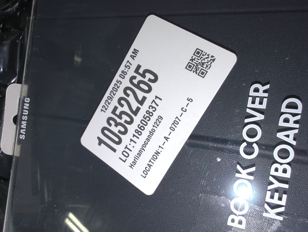 SAMSUNG Keyboard for Galaxy tab s7, Black