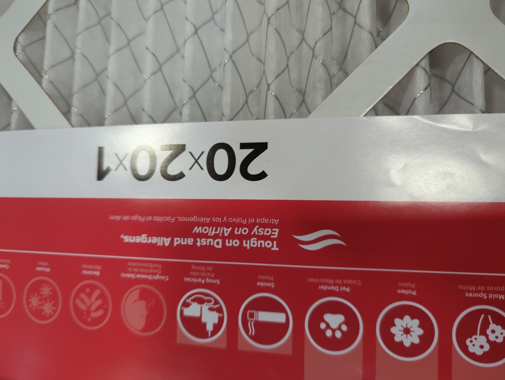 Filtrete 20-in x 20-in x 1-in 1085 MPR Allergen Defense Extra 2-Pack Electrostatic Pleated Air Filter