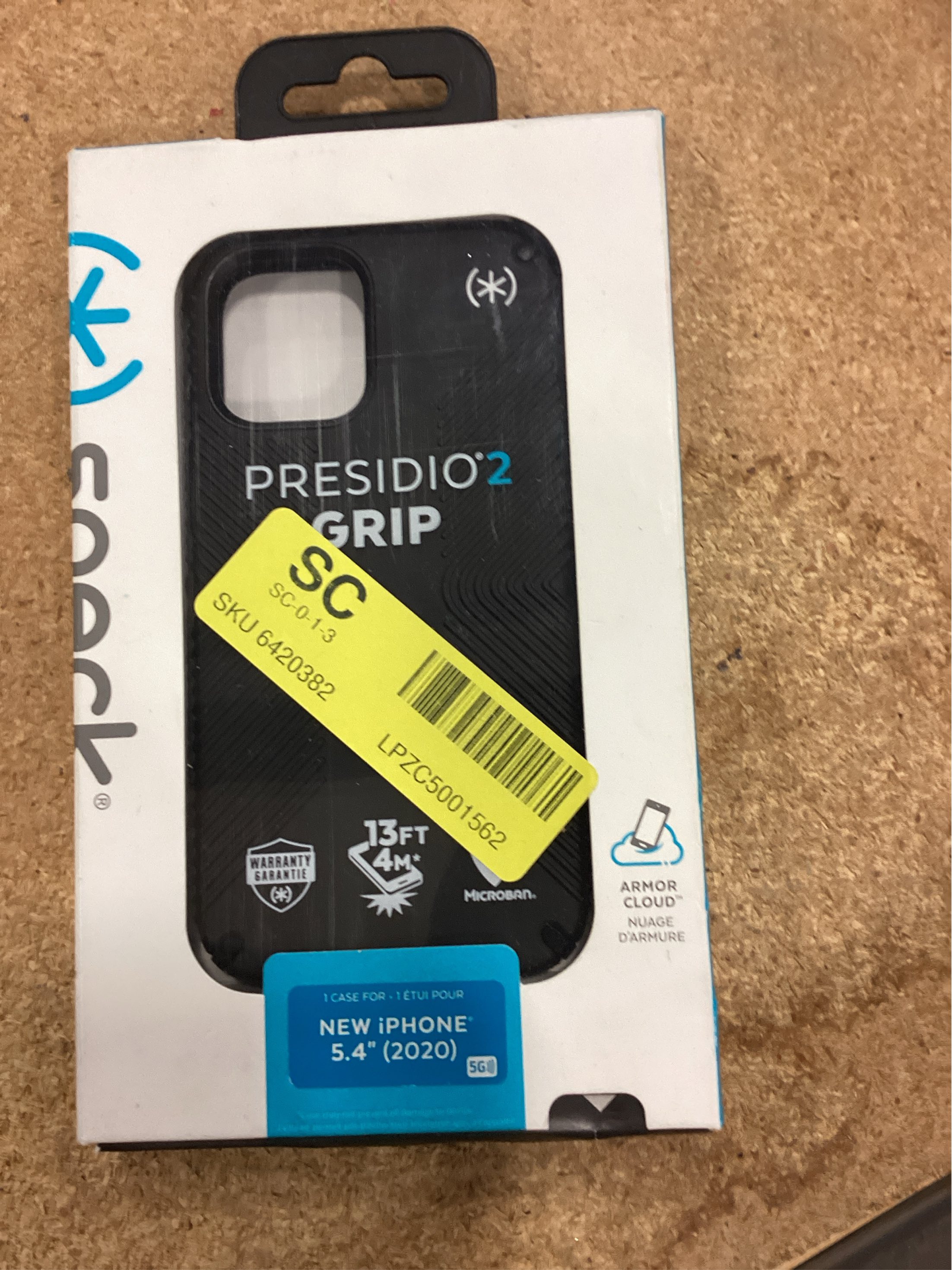 Speck Apple iPhone 12 Mini Presidio 2 Grip - Black