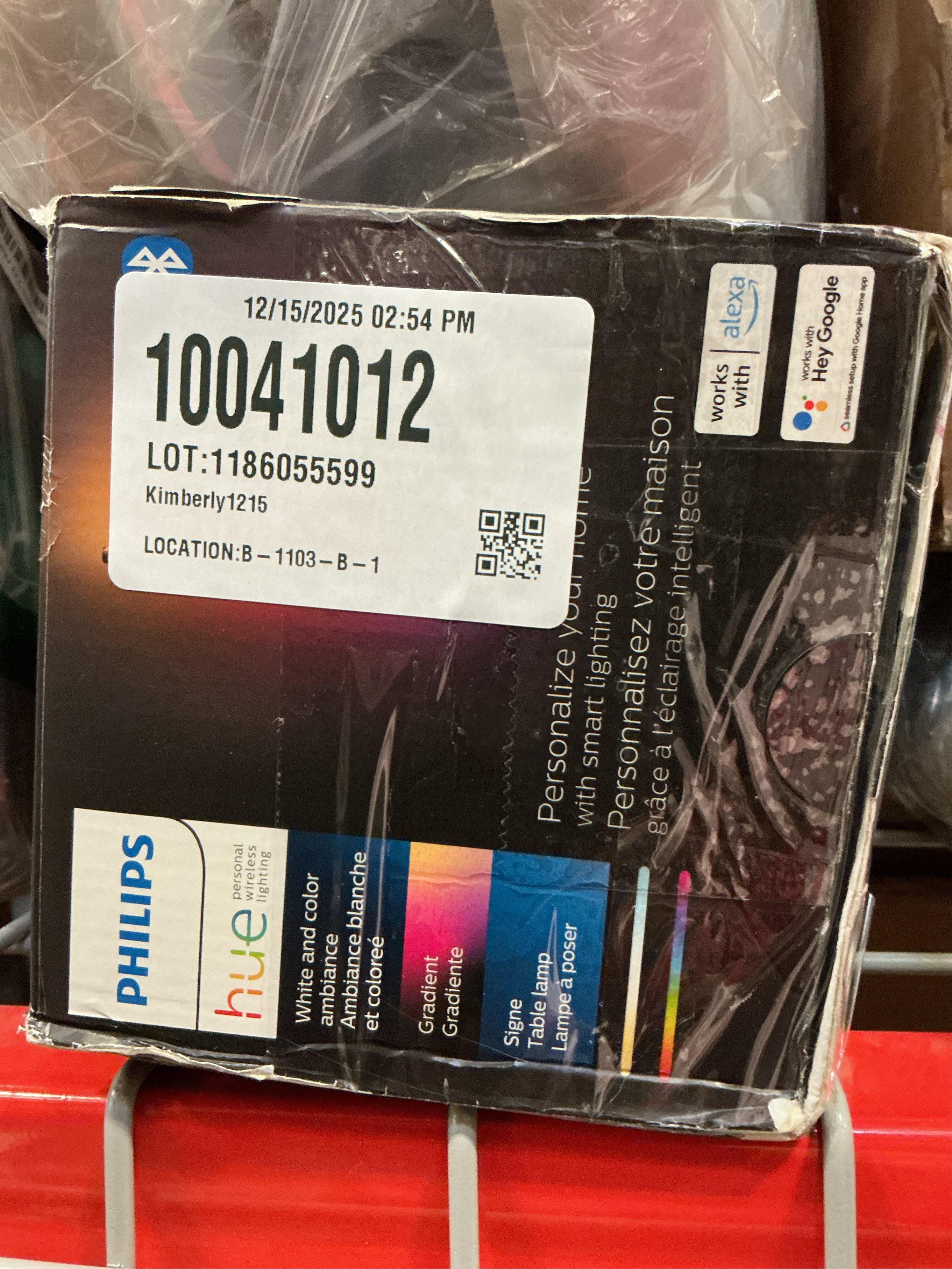 Philips - Hue Gradient Signe Table Lamp - Black